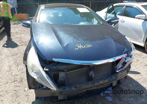 2012 Hyundai Sonata Limited z USA, uszkodzony, nr VIN 5NPEC4AC0CH418594